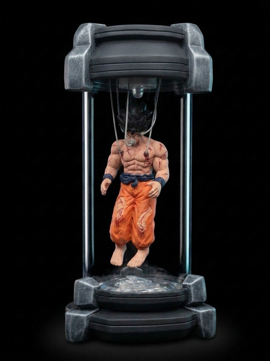 Cápsula de Recuperación Saiyan — Figura Dragon Ball Z