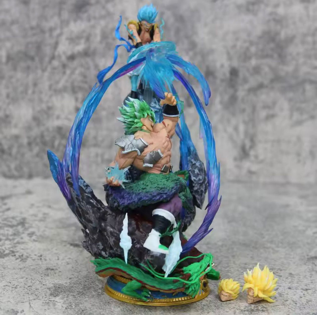 Estatua de Broly vs Gogeta
