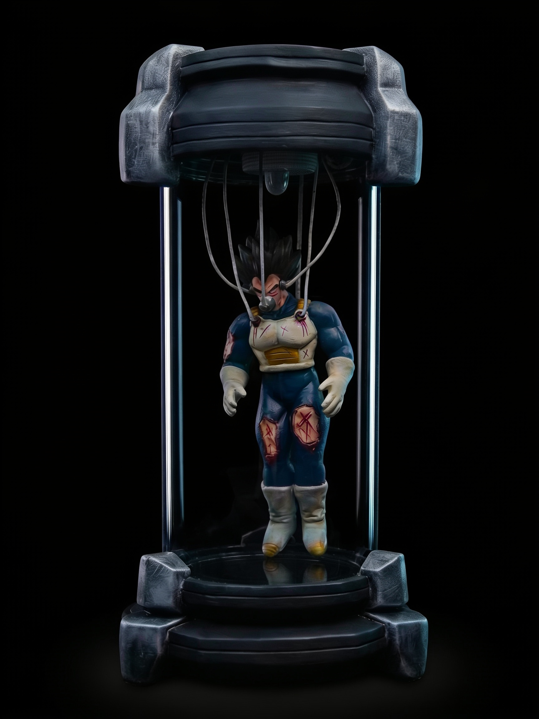 Cápsula de Recuperación Saiyan — Figura Dragon Ball Z