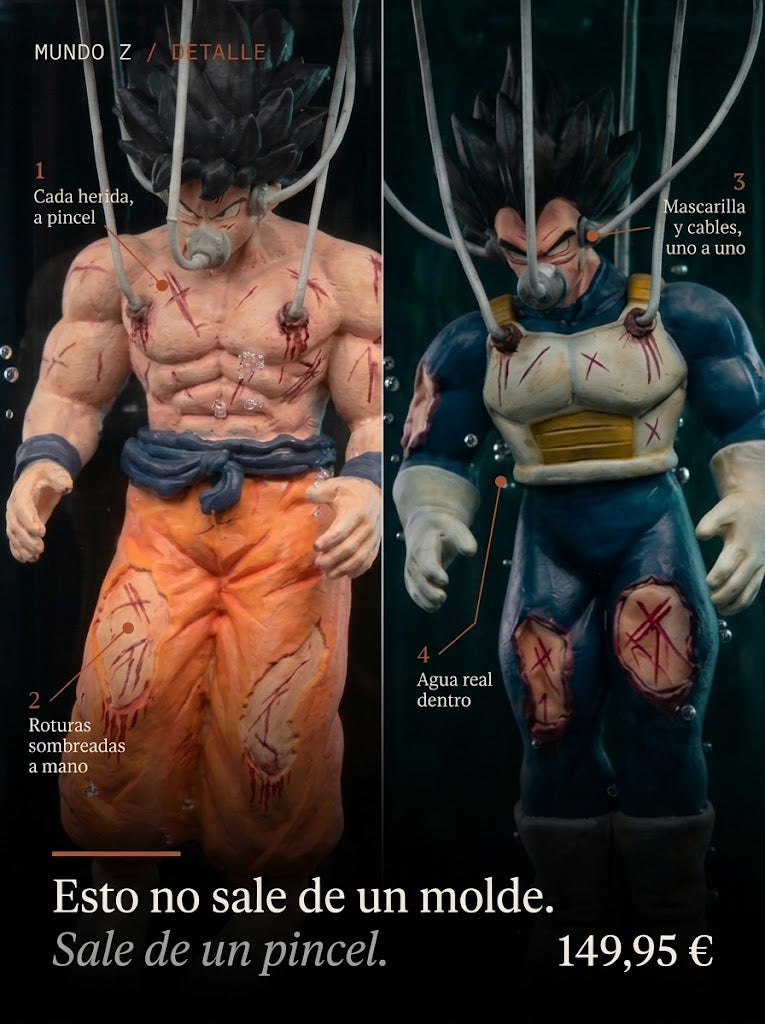 Pack Dúo Saiyan — Goku + Vegeta