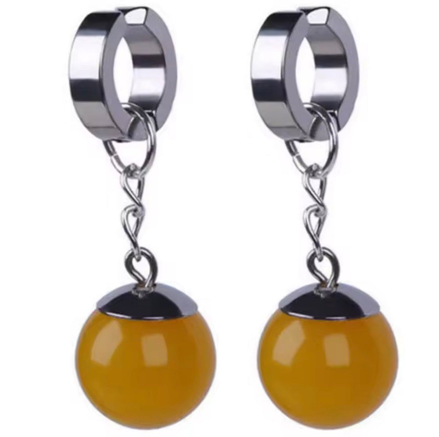 Pendientes Pótara de Dragon Ball Z — detalle del acabado (vista 2), Mundo-Z